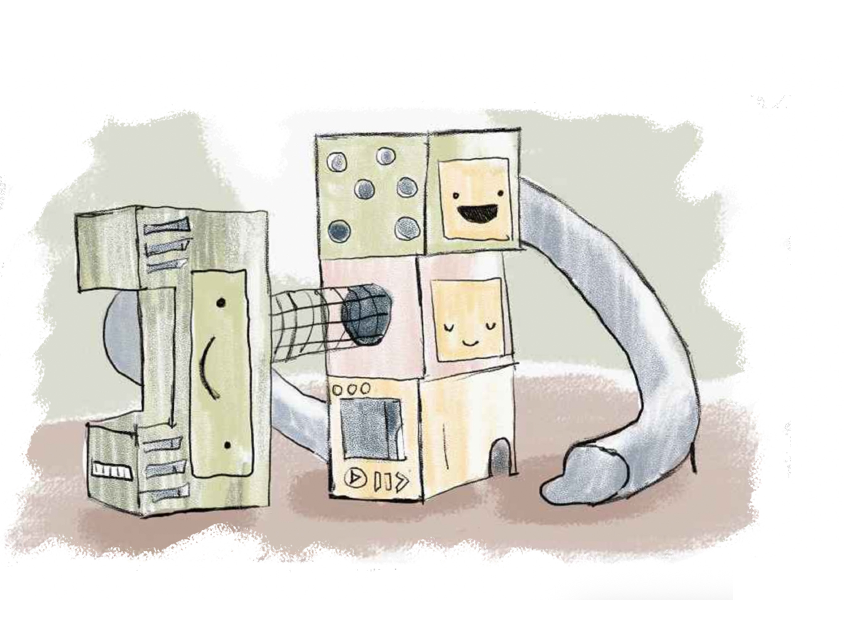 Sketch of the Computer Tower